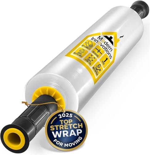 Modern Innovations 15 Inch Clear Stretch Wrap Roll by ModernInnovations