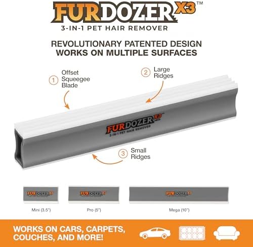 FurDozer Pet Hair Remover & Auto Detailing Tools - Image 2