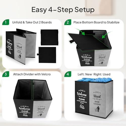 Opret Shoe Cover Box 2 Compartment - Image 5