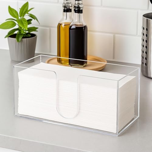 ZAVOOS 2 Pack Acrylic Paper Towel Holder, Suitable - Image 5