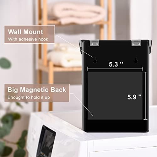 SUBEKYU Magnetic Lint Bin for Laundry Room Organization and Storage - Image 2