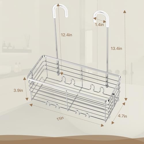 DELLAN Hanging Shower Organizer, Shower Rack - Image 5