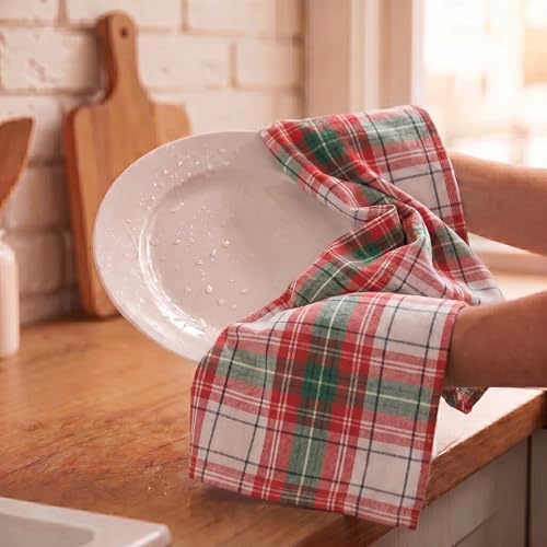Urban Villa KitchenTowels Cotton DishTowels 20”x30” Christ Check - Image 7