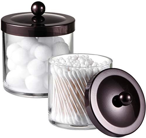 SheeChung 2 Pack Plastic Apothecary Jars - Image 4
