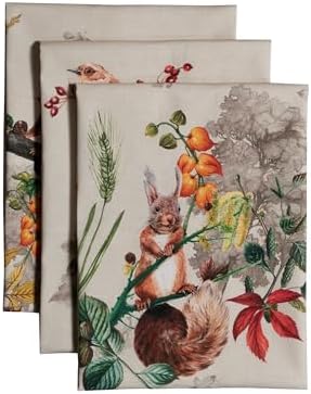 Maison d' Hermine Kitchen Towels Set of 3 Reusable 100% Cotton 27.50" x 20" by MaisondHermine
