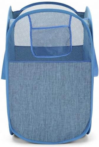 100L Collapsible Laundry Baskets, Foldable Pop Up Hamper by BATTOO