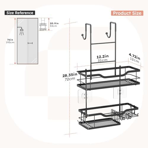 Consumest Over Door Shower Caddy - Image 5