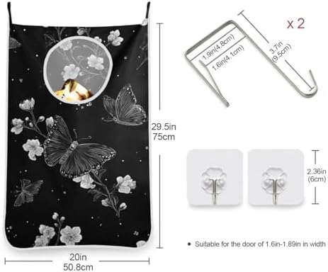 Door Hanging Laundry Hamper Bag - Image 3