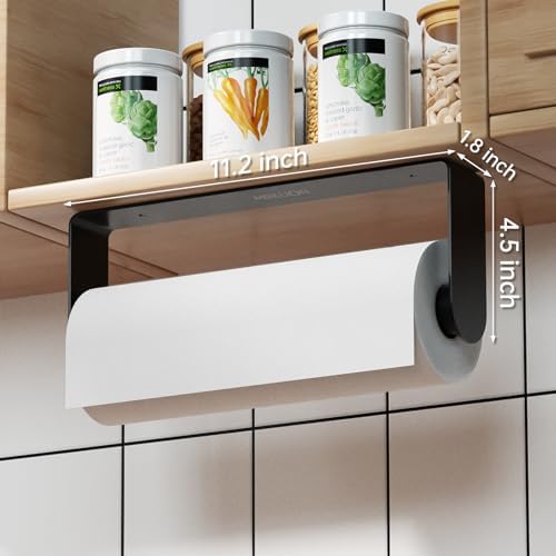 Mbillion Matte Black SUS304 Paper Towel Holder - Image 3