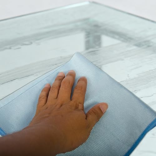 Microfiber Glass Cleaning and Polishing Cloth, Lint Free, 15.7 x 15.7 Inch - Image 7
