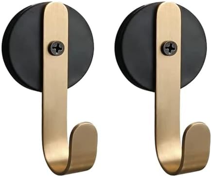 Strong Magnetic Hooks, 2 Pack Reliable Magnet Hanger by Aguoqwen