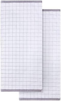 Homaxy 100% Cotton Terry Kitchen Towels, 2 Pack by Homaxy