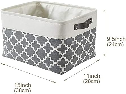 DECOMOMO Storage Bins, Large Fabric Storage Baskets - Image 5