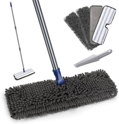Masthome Flip Microfiber Mop, Wet Dry Dust Mop by Masthome