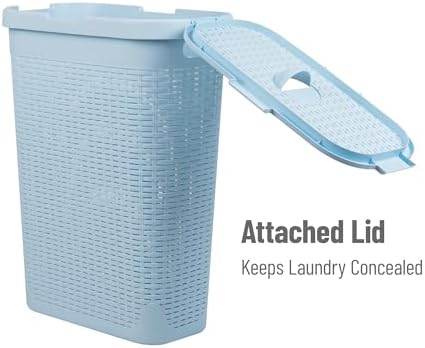 Mind Reader Slim Laundry Hamper - Image 5