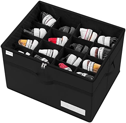 Luvhomee Shoe Storage Organizer, Fits 16 Pairs, Large Shoe Organizer Box by Luvhomee