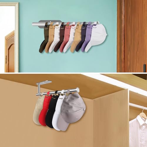 MGahyi Silver Paper Towel Holder Under Cabinet Wall Mount - Image 5