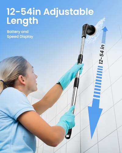 Electric Spin Scrubber, Cordless Cleaning Brush - Image 3