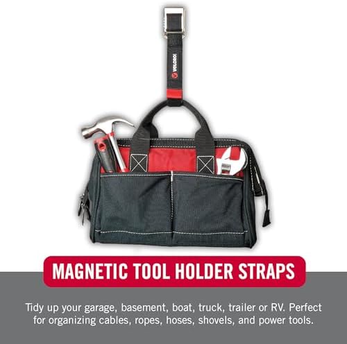 VELCRO Brand Magnetic Storage Strap, Holds 15lbs, Large 24 in x 1 in - Image 5