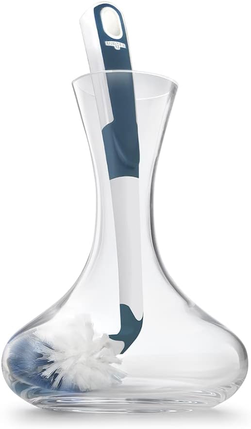 Unger 12.7” Flexible Glass and Bottle Scrub Brush, Extra-Long, Non-Scratch - Image 5
