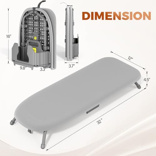 APEXCHASER Small Ironing Board - Image 2