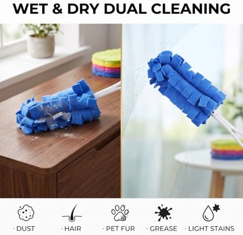 10 Pack Reusable Microfiber Duster Refills - Image 5