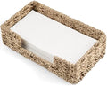 Napkin Holder for Bathroom, Woven Wicker Seagrass Guest Towel Holder Tray by Unknown