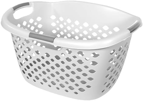 Home Logic 1.75 Bushel Plastic Laundry Basket by HomeLogic