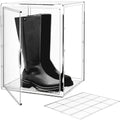 15.75''x11.81''x9.84'' XX-Large Clear Shoe Storage Boxes by IYINIYI