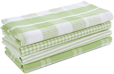 LANE LINEN 100% Cotton Kitchen Dish Cloths, Ultra Soft Absorbent Quick Drying - Image 2