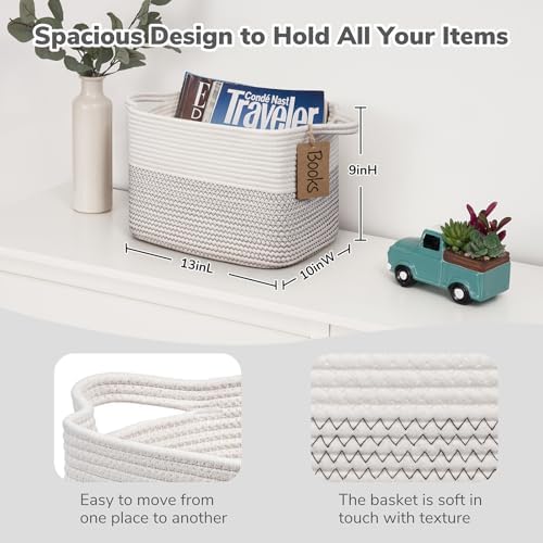Goodpick Woven Rope Storage Basket - Image 3