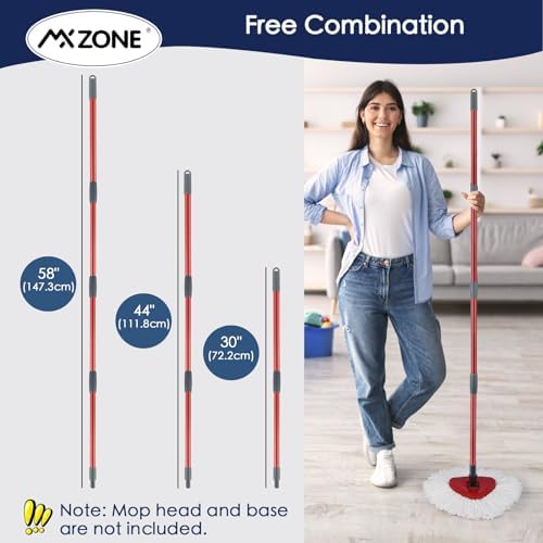 Spin Mop Handle for O-Cedar EasyWring/RinseClean, 30-58 in - Image 2