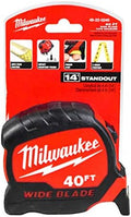 Milwaukee 48-22-0240 40 ft. x 1.3 in. Wide Blade Tape Measure by Unknown