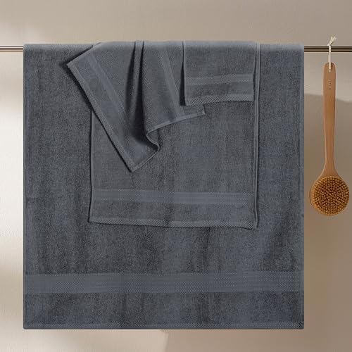 GLAMBURG Ultra Soft 8-Piece Towel Set - Image 3