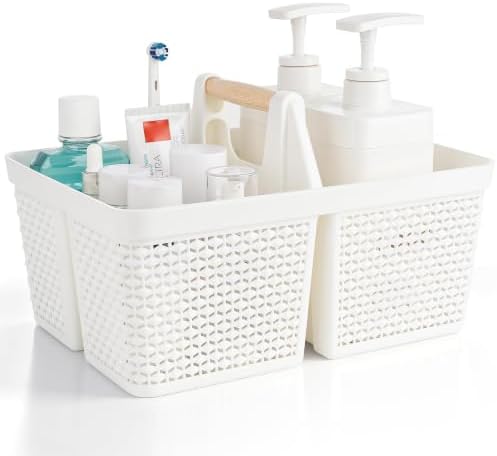 UUJOLY Portable Plastic Shower Caddy Basket by UUJOLY