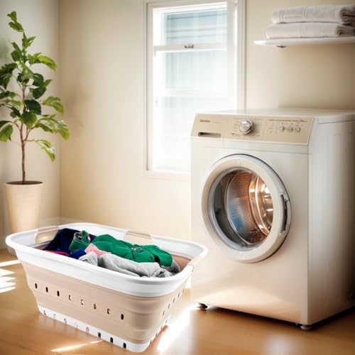 SAMMART 42L Collapsible Plastic Laundry Basket - Image 3