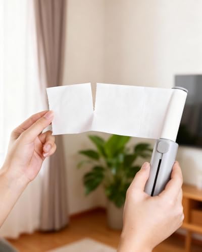 VASSON 5-Pack Refills for Retractable Travel Lint Roller, 250 Sheets - Image 3