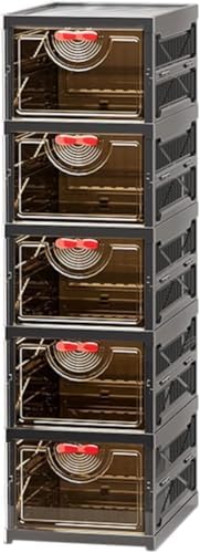 Foldable Shoe Rack Organizer Stackable Shoe Storage Box by Unknown