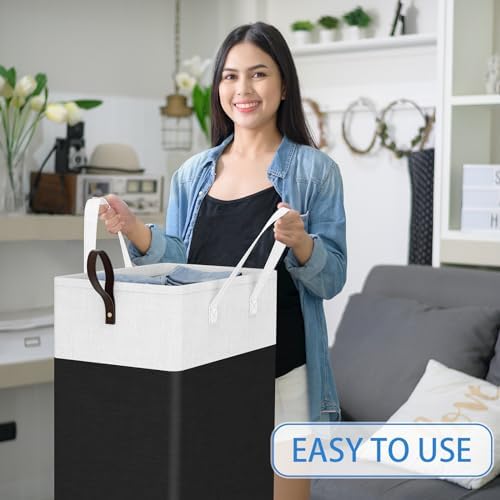 HomeHacks 90L Rolling Laundry Basket - Image 6