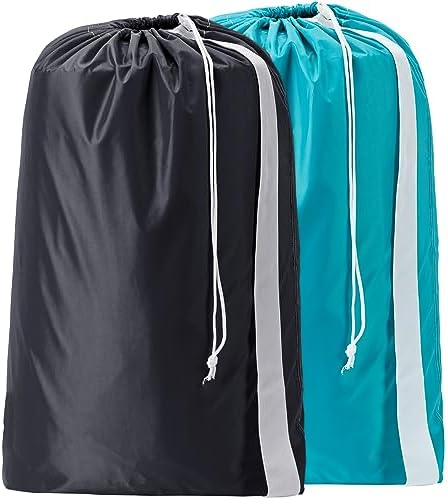 HOMEST 2 Pack XL Nylon Laundry Bag by HOMEST