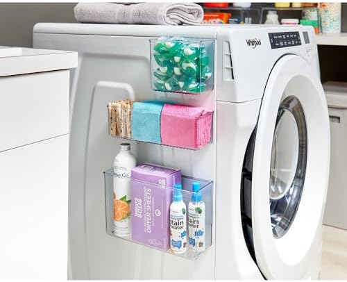 iDesign Magnetic Clear Plastic Organizer Bins - Image 6