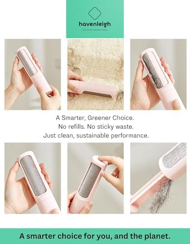 Reusable Lint Brushes for Pet Hair on Clothes & Soft Fabrics, Compact - Image 3