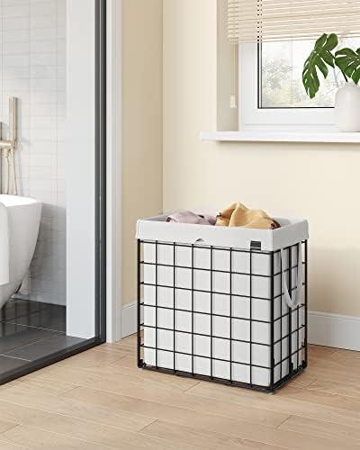 SONGMICS Laundry Hamper, Collapsible, 29 Gal. - Image 3
