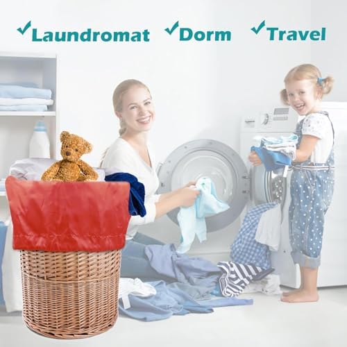 Coomee Heavy Duty Laundry Bag, 2 Pack XXL Nylon Laundry Bags - Image 5