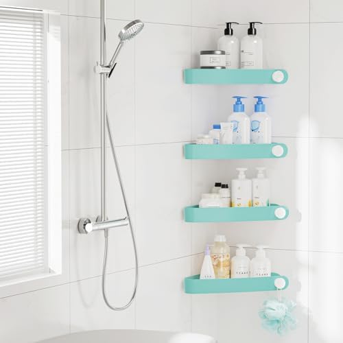 Sotfamily Plastic Shower Caddy Corner, 4 Pack - Image 3