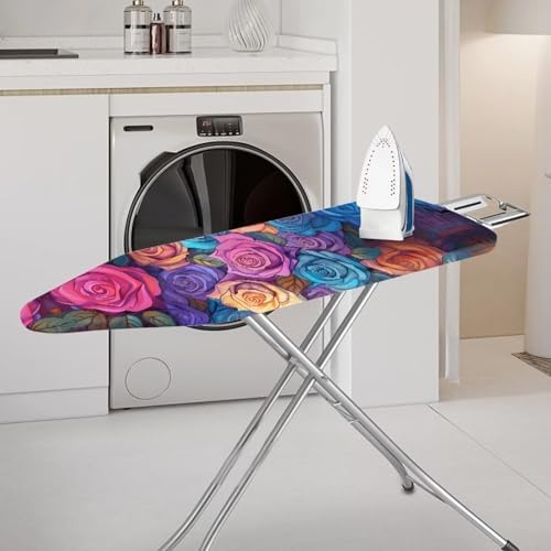 Flashideas Color Roses Ironing Board Cover Universal Stretchy Stain Reisstant - Image 2