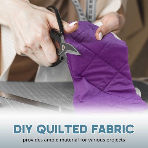 Treela 58" x 72" 2 Yard Heat Resistant Quilted Fabric Ironing - Image 5