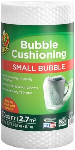 Duck Brand Small Bubble Cushioning Wrap by DuckBrand