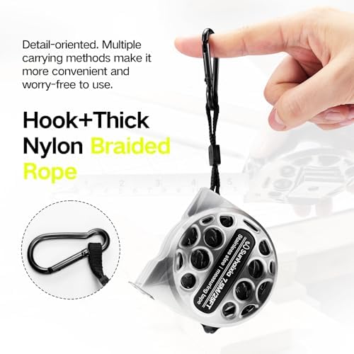 4-in-1 Laser Tape Measure with Laser Level Crosshairs |130ft/40m Laser - Image 5
