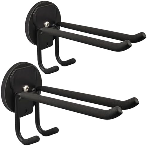 ULIBERMAGNET Double Layer Magnetic Hooks, Heavy Duty Magnetic Storage Hooks by ULIBERMAGNET